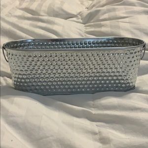 {Target} textured metal planter